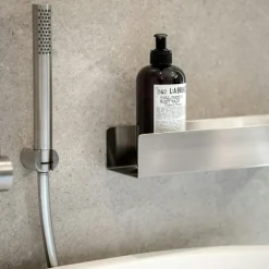 Base Shower Shelf, Matte Black
