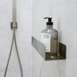 Base Shower Shelf, Matte Black