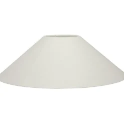 Basic Flat Lampshade White, 42 cm