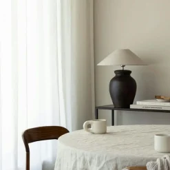 Basic Lampshade Flat 36 cm, Natural