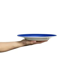 Basic Plate 25 cm, Grey