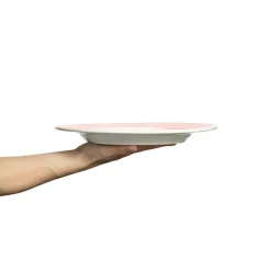 Basic Plate 28 cm, Plum