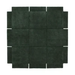 Basket Rug Green, 245x300 cm