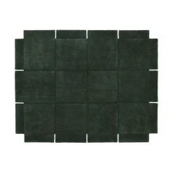 Basket Rug Green, 245x300 cm