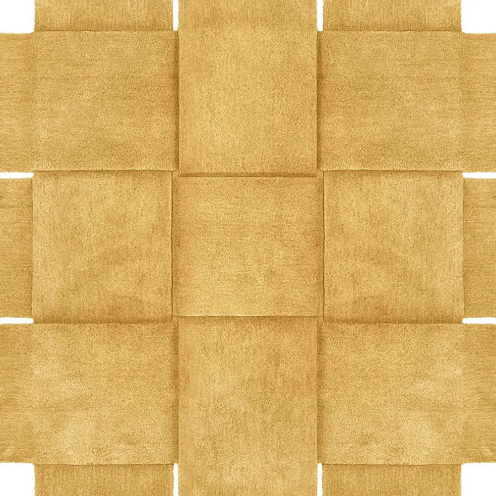 Basket Rug Green, 245x300 cm