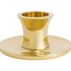 Basso Candlestick H2,5 cm, Brass
