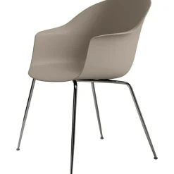 Bat Chair Conic, Black Chrome/ New Beige