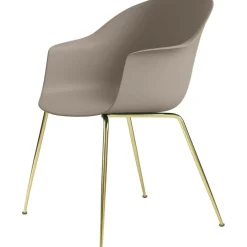 Bat Chair Conic, Brass Semi Matt/ New Beige