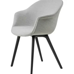 Bat Dining Chair Upholstered / Plastic Base, Remix 3 233