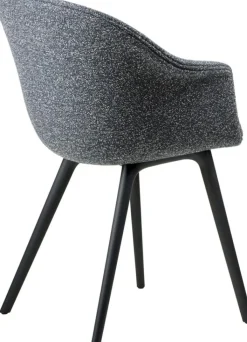 Bat Dining Chair Upholstered / Plastic Base, Remix 3 233