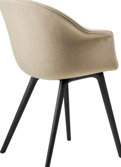 Bat Dining Chair Upholstered / Plastic Base, Remix 3 233