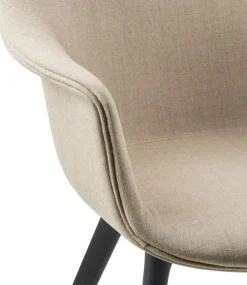 Bat Dining Chair Upholstered / Plastic Base, Remix 3 233