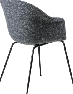 Bat Dining Chair Upholstered / Conical Base, Remix 3 123