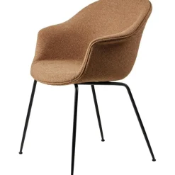 Bat Dining Chair Upholstered / Conical Base, Remix 3 123