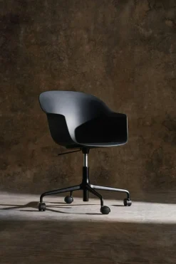 Bat Swivel Chair Upholstered Front, Dandy 905