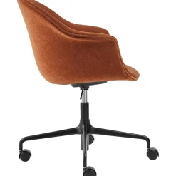 Bat Swivel Chair Upholstered Front, Dandy 905