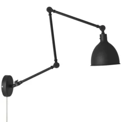 Bazar Wall Lamp Long Arm, Grey