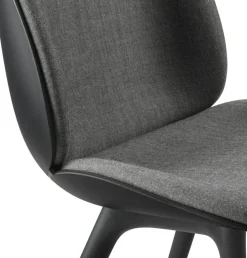 Beetle Chair Upholstered Front / Plastic Base, Plain 0023