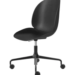 Beetle Swivel Chair Polypropylene, Black