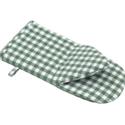 Bella Oven Glove, Green / White