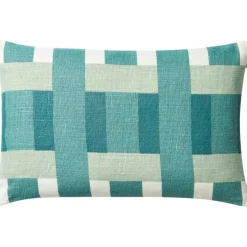 Benaras Cushion Cover 50x50 cm, Cactus Green / Aqua
