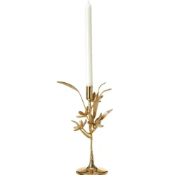 Bergamot Candle Holder 31 cm, Gold