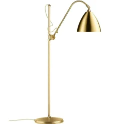 Bestlite BL3 M Floor Lamp, Chrome/Black Semi Matt