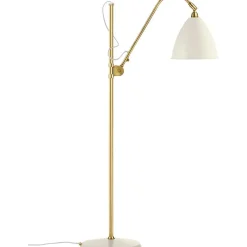 Bestlite BL3 M Floor Lamp, Chrome/Black Semi Matt