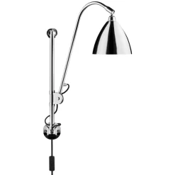 Bestlite BL5 Wall Lamp, Chrome/Black