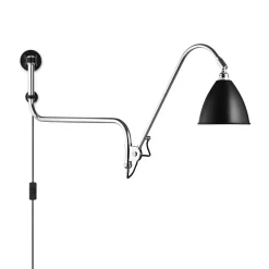 Bestlite BL10 Wall Lamp, Chrome/White