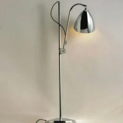 Bestlite BL3S Floor Lamp, Chrome/Black