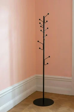 Bill Coat Rack Floor, Black