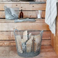 Bin 16 Basket, Galvanized