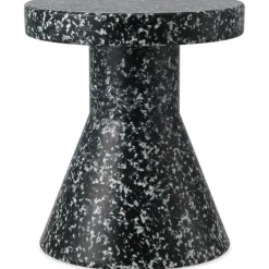 Bit Stool / Side Table, Cone-shaped, Yellow