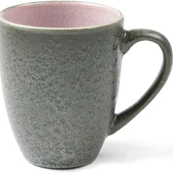 Bitz Mug 30 cl, Grey/Pink