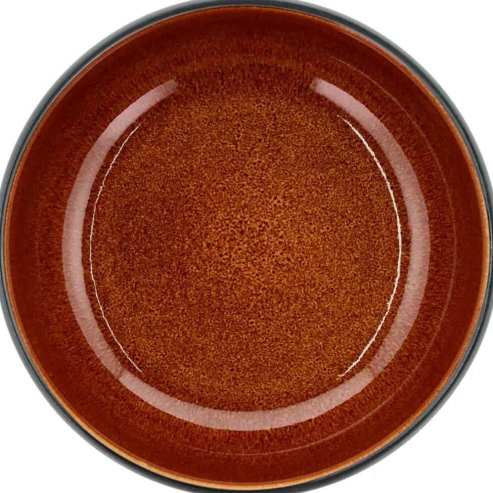 Bitz Ramen Bowl 18 cm, Black/Amber