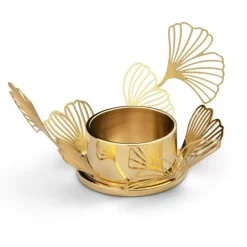 BK.FLWR Candle Holder, Brass
