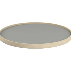 Bølling Tray Ø50 cm, Untreated Beech / Base