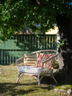 Block Stripe Outdoor Cushion 40x60 cm, Grey