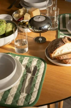 Block Stripe Placemat 35x45 cm, Brown