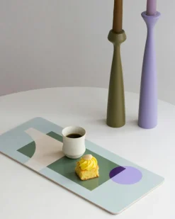 Blossom Candles 4-pack, Black