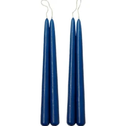 Blossom Candles 4-pack, Black