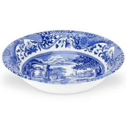 Blue Italian Cereal Bowl