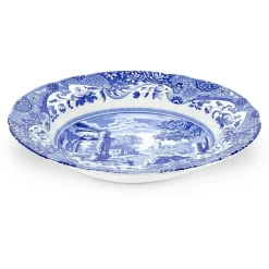 Blue Italian Soup Plate, 23 cm
