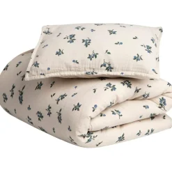 Blueberry Muslin Bed set, 150x210 + 50x60 cm
