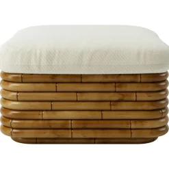 Bohemian 72 Ottoman/PG4 Dedar Lupo Bouclé 007