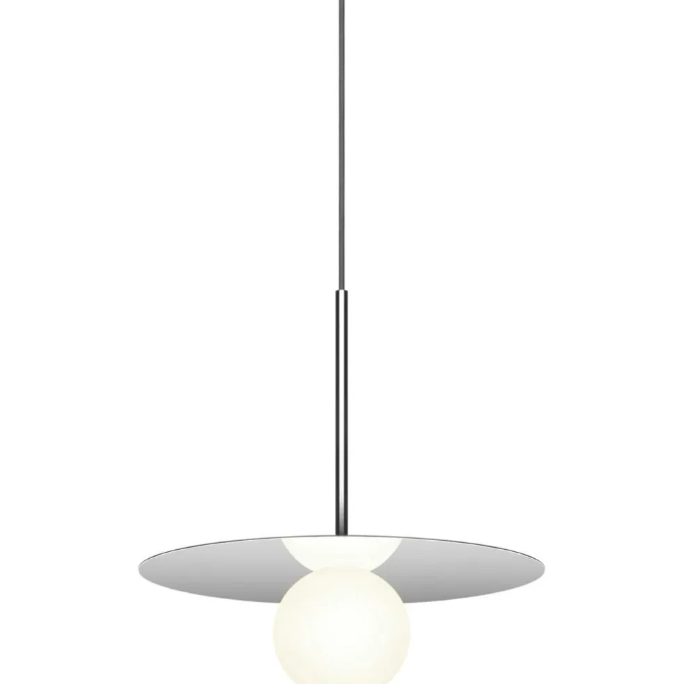 Bola Disc Pendant 81,3 cm, Gun Metal