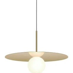 Bola Disc Pendant 81,3 cm, Gun Metal