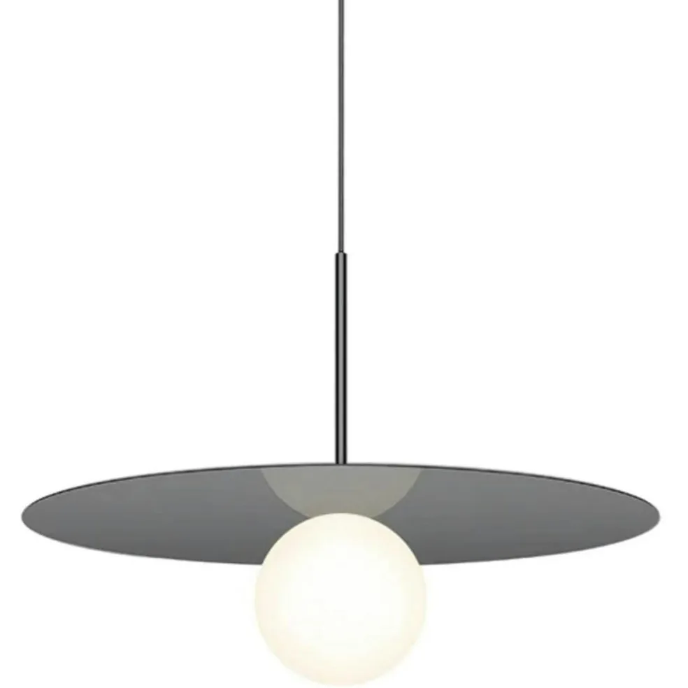 Bola Disc Pendant 81,3 cm, Gun Metal