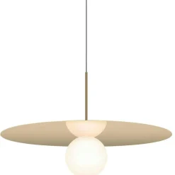 Bola Disc Pendant 81,3 cm, Gun Metal